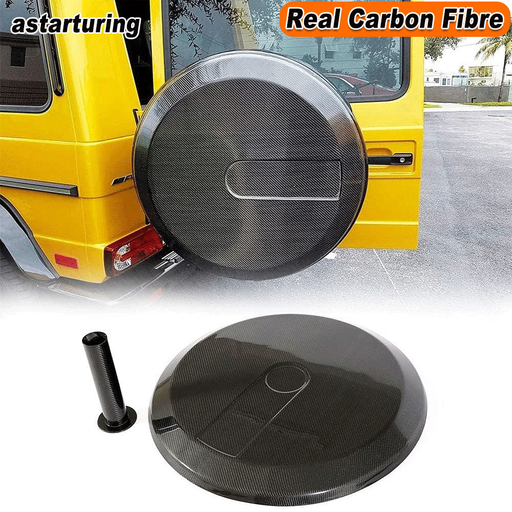 for Mercedes-Benz G-Class W463 G63 G65 REAL Carbon Spare Wheel Tire Cover