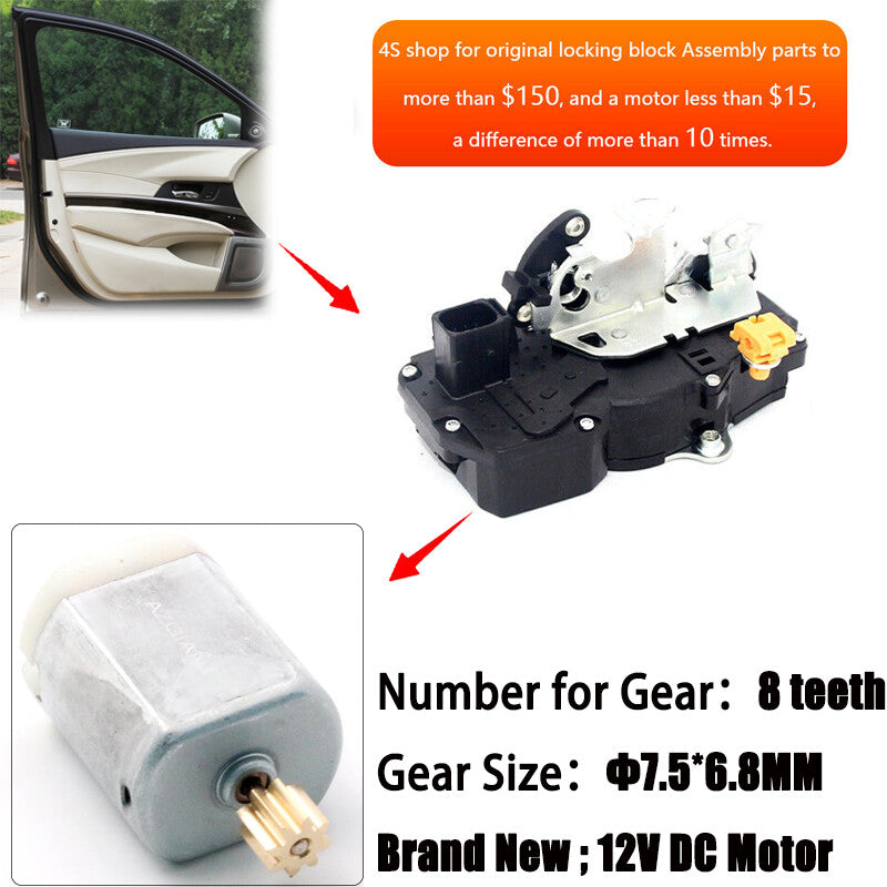72150-ST8-A12 Central Door Lock Latch Actuator Motor for 1994-2001 for Acura Integra