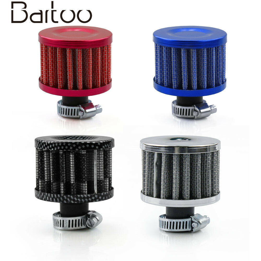 Air Filters 12mm Car Cone Cold Air Intake Filter Turbo Vent Crankcase Breather Q