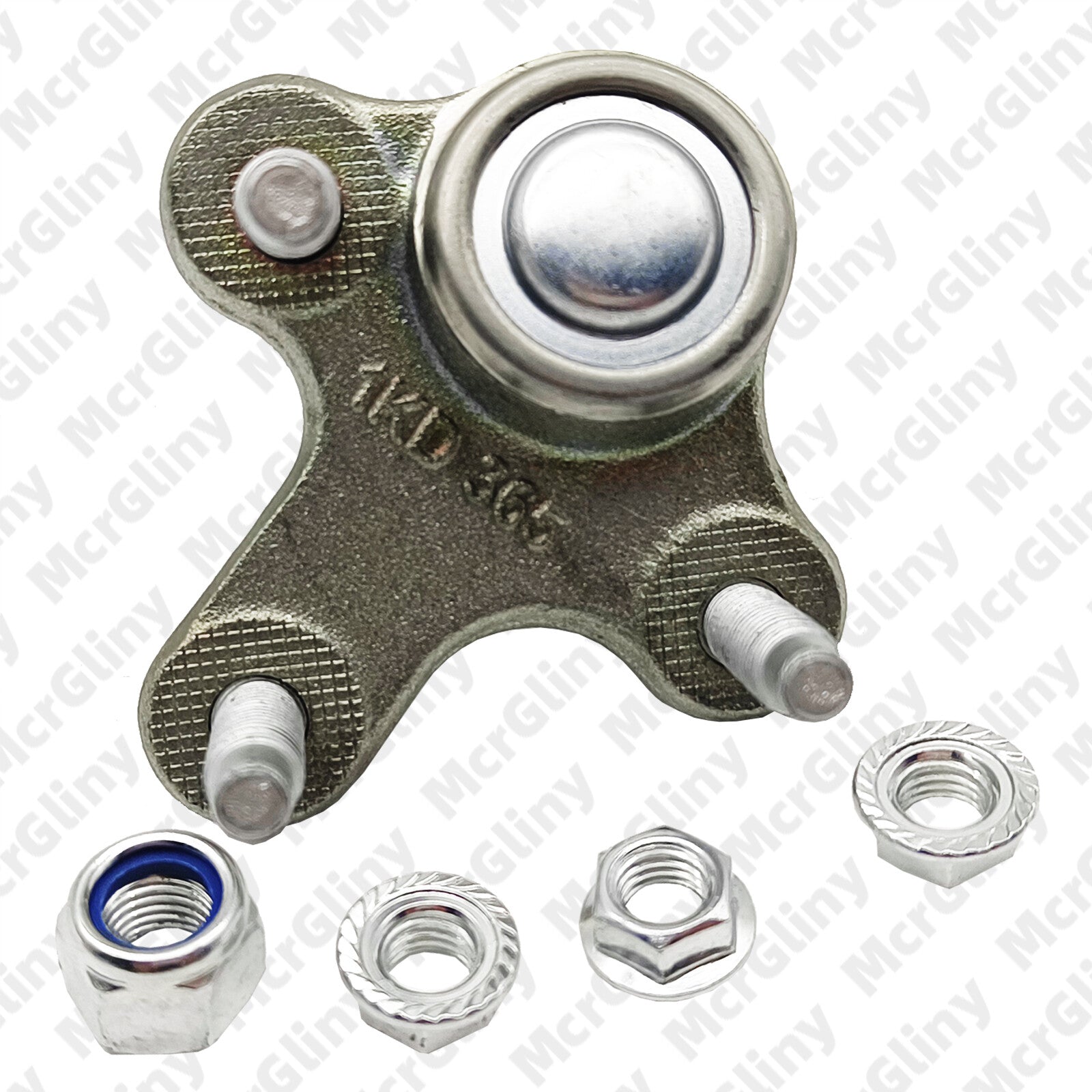 Left front ball joint control arm + nut for Audi A3 Q3 Eos for Jetta 1K0407365C- n