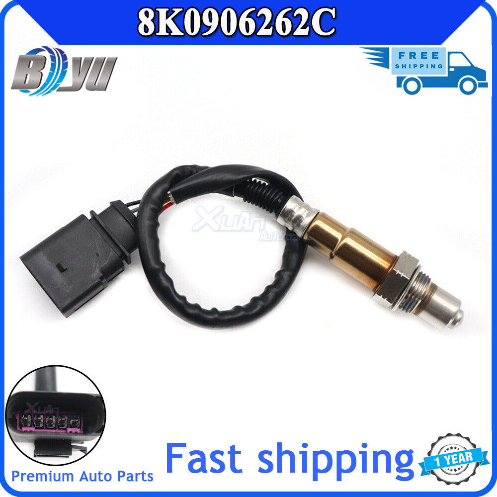 8K0906262C Brand New 1x Front-Mounted Lambda Oxygen Sensor for Audi A4, A5, Q7 (2007-17) v