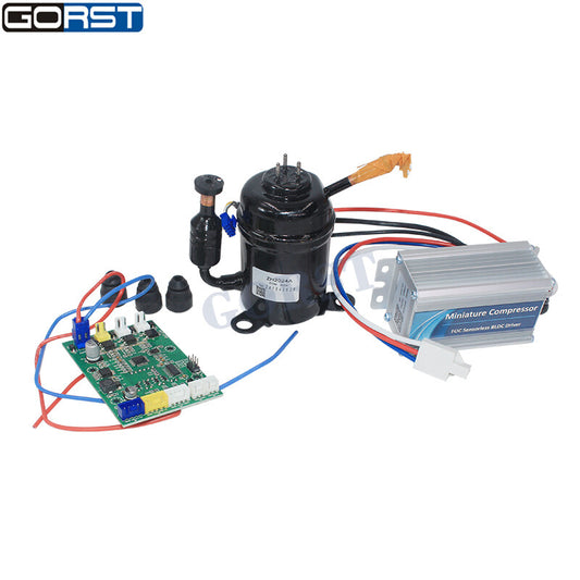ZH2024A 24V Car Refrigeration Air Compressor Fridge Freezer For Micro Compressor v