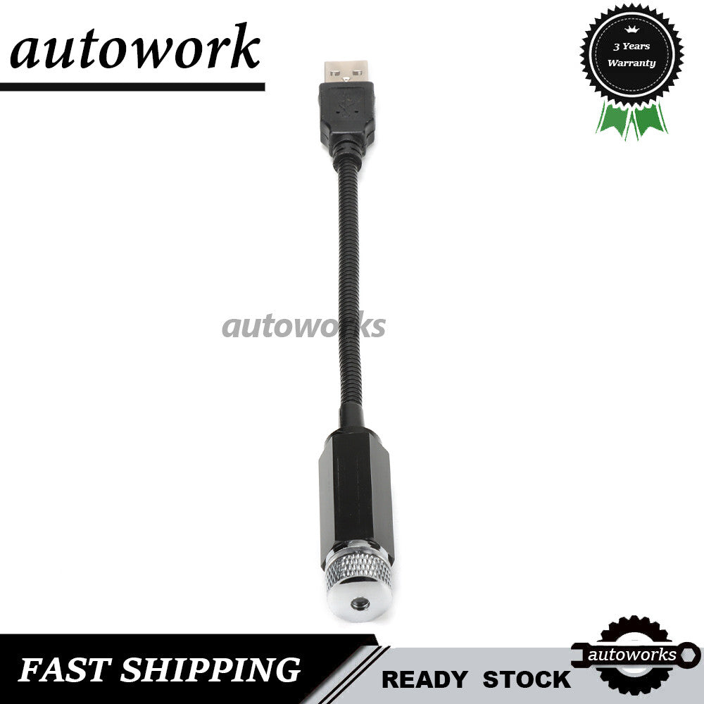 1x USB Car Interior Roof Sky Lamp Star Light LED Projector NEW