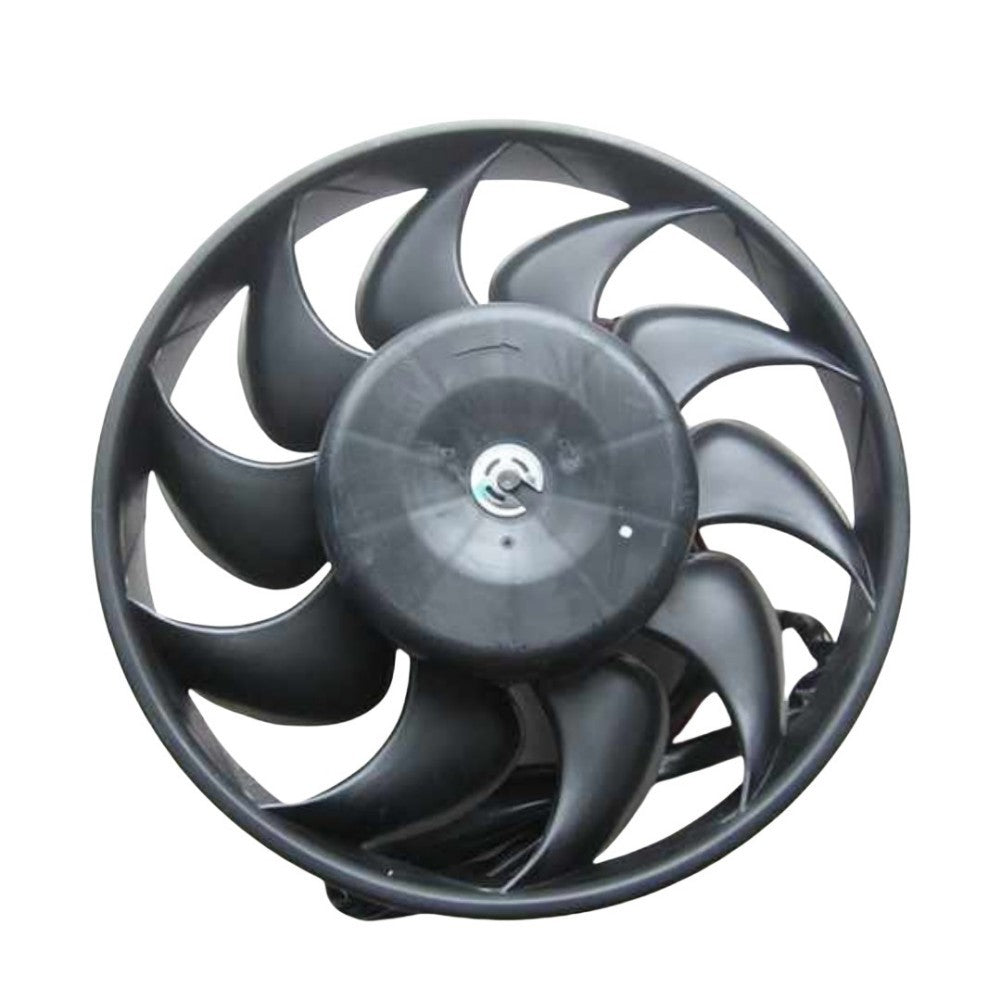 The electric fan is compatible with for Volkswagen 3BD959455A 00-06