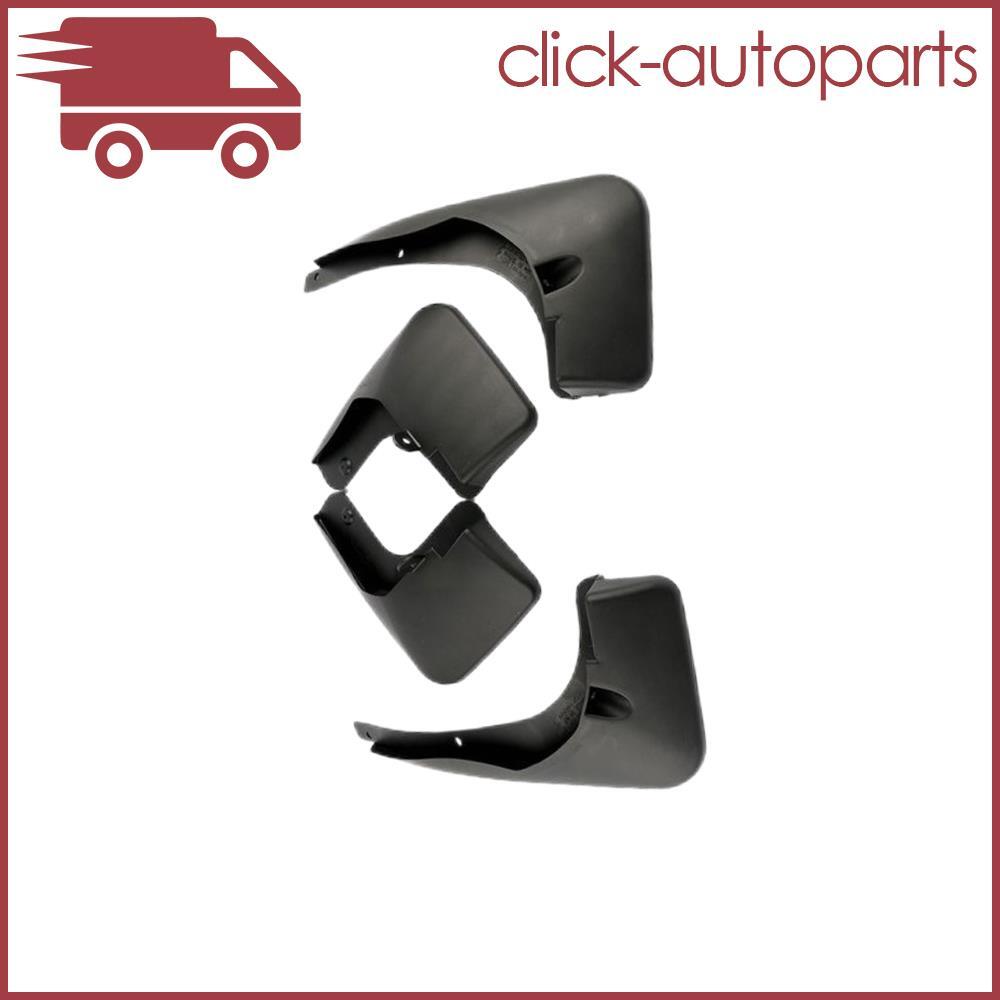 4 Pcs Flaps Splash Black Front Rear Left Right for Toyota Highlander 2008 - 2010 Q