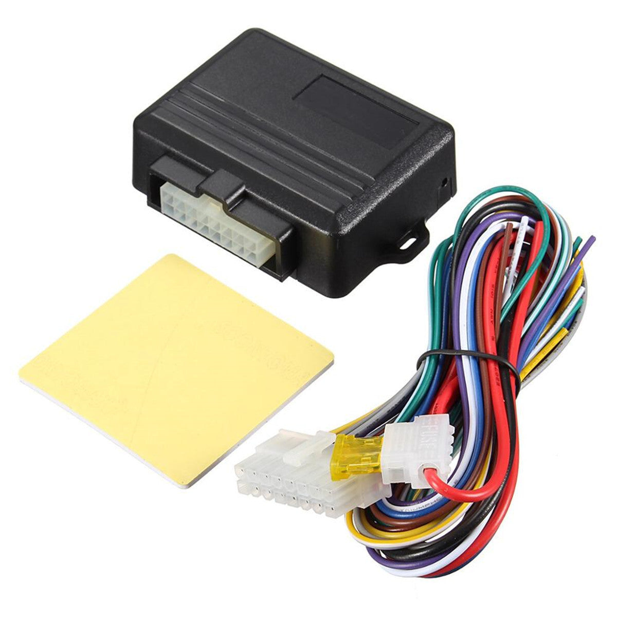 Car Alarm Module Systems Auto Power Window Roll Up Closer ABS With Wire Harness