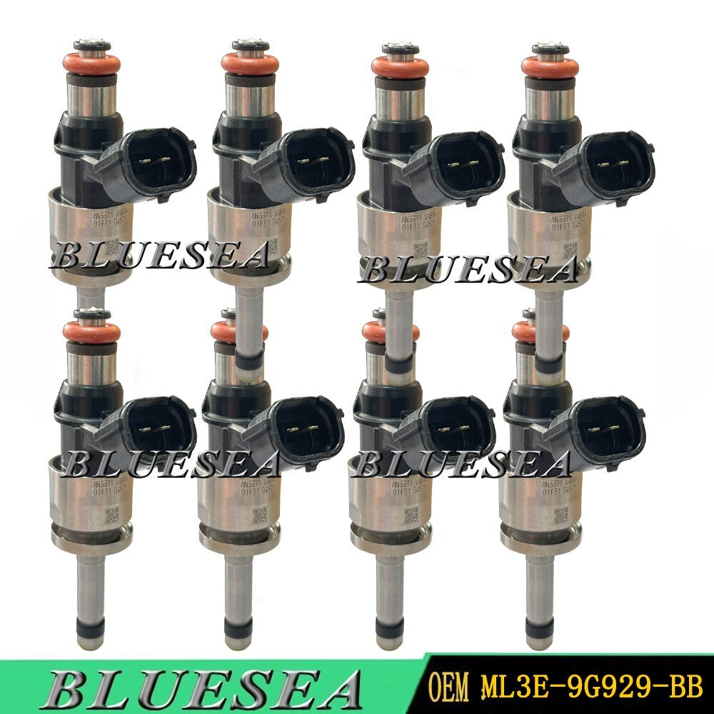8 PCS GDI Fuel injector ML3E-9G929-BB for Ford for Mustang F-150 5.0 V8 18-2022