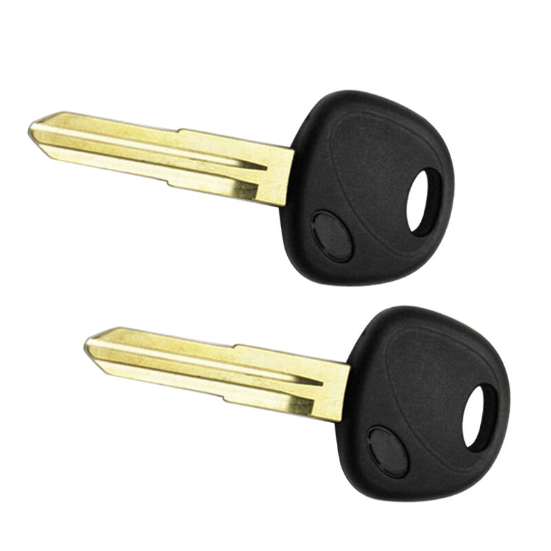 2 Replacement Ignition Keys, Uncut Blade, Blank Car Keys Suitable for Hyundai Santa Fe Q
