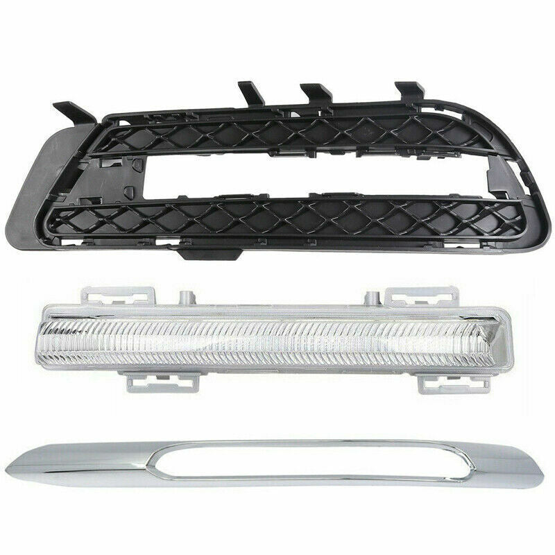 LR Front For Driving Light Grille ASSY for Mercedes Benz W212 E E350 E550 10-13