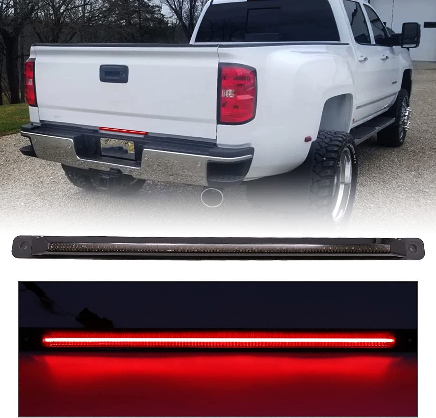 F1 Flashing LED Tailgate Light for 2001 - 2014 Silverado for Sierra 2500HD 3500HD - v