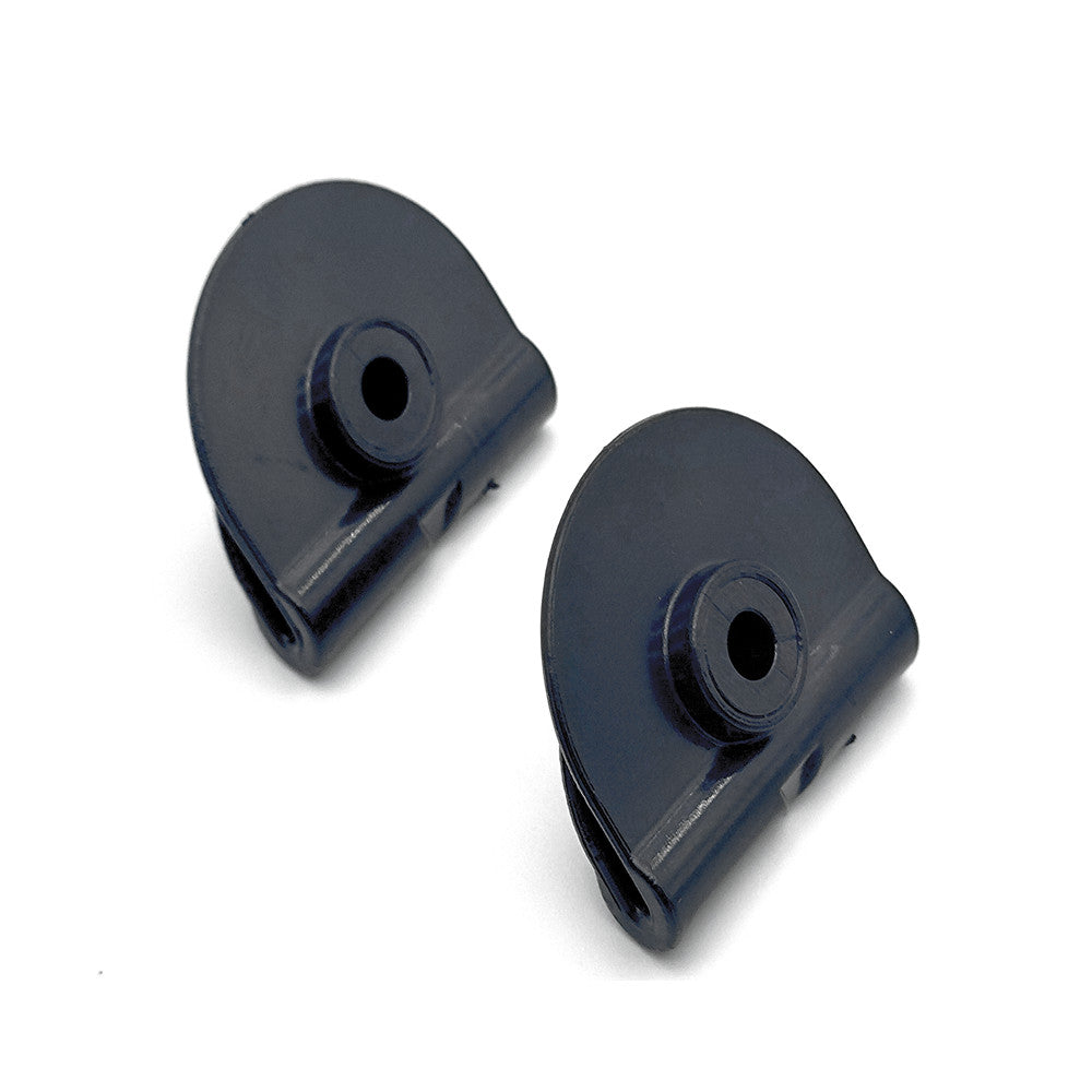 A pair of left-side battery cover clips for Harley Sportster 883 1200 2014 - 2021 n