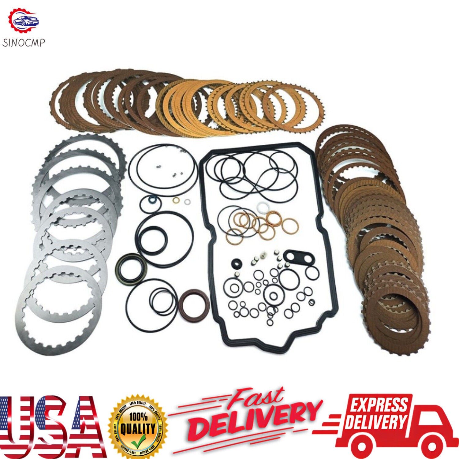 Transmission Rebuild Kit Overhaul Seals Clutch Plates For 722.9 for Mercedes-Benz