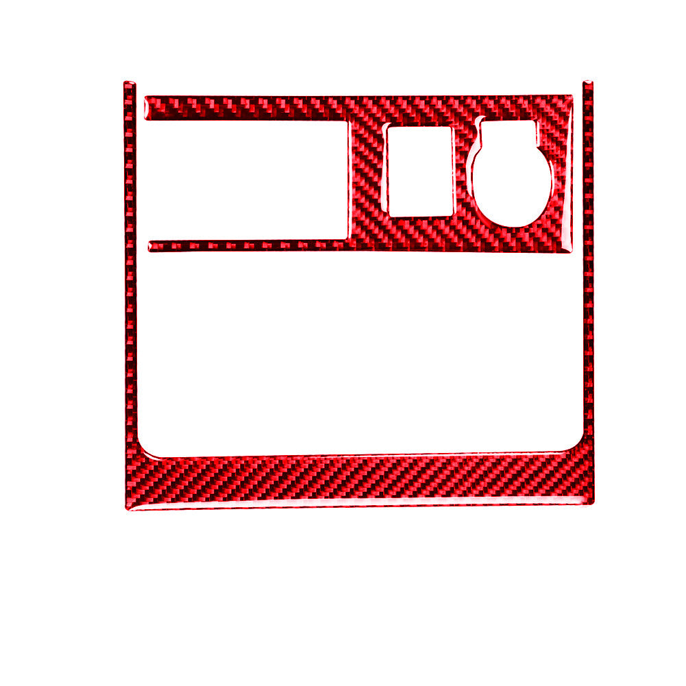 Carbon Fiber Window Lift Switch Cover Trim For 6 E63 E64 Couple 04-10 v