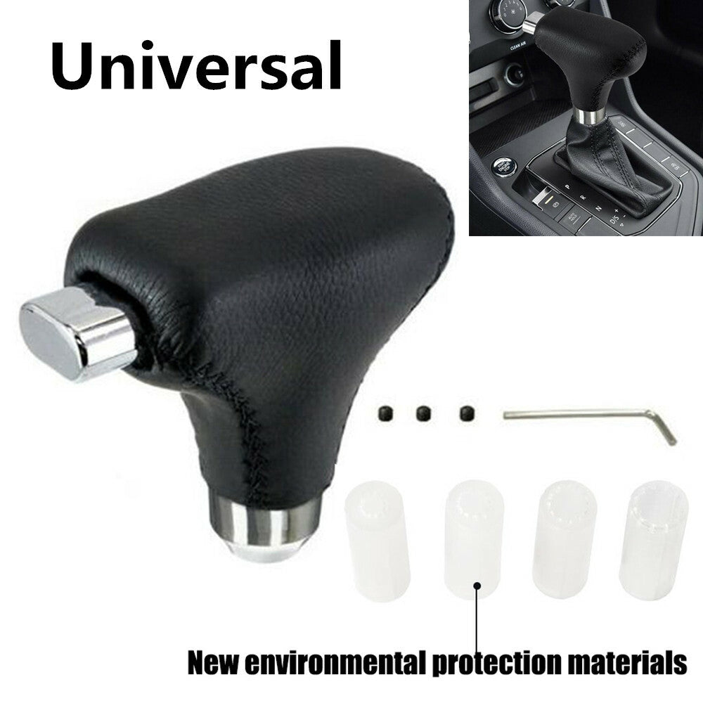 PU leather automatic car gear shift lever + 4PC adapter n