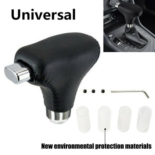 PU leather automatic car gear shift lever + 4PC adapter n