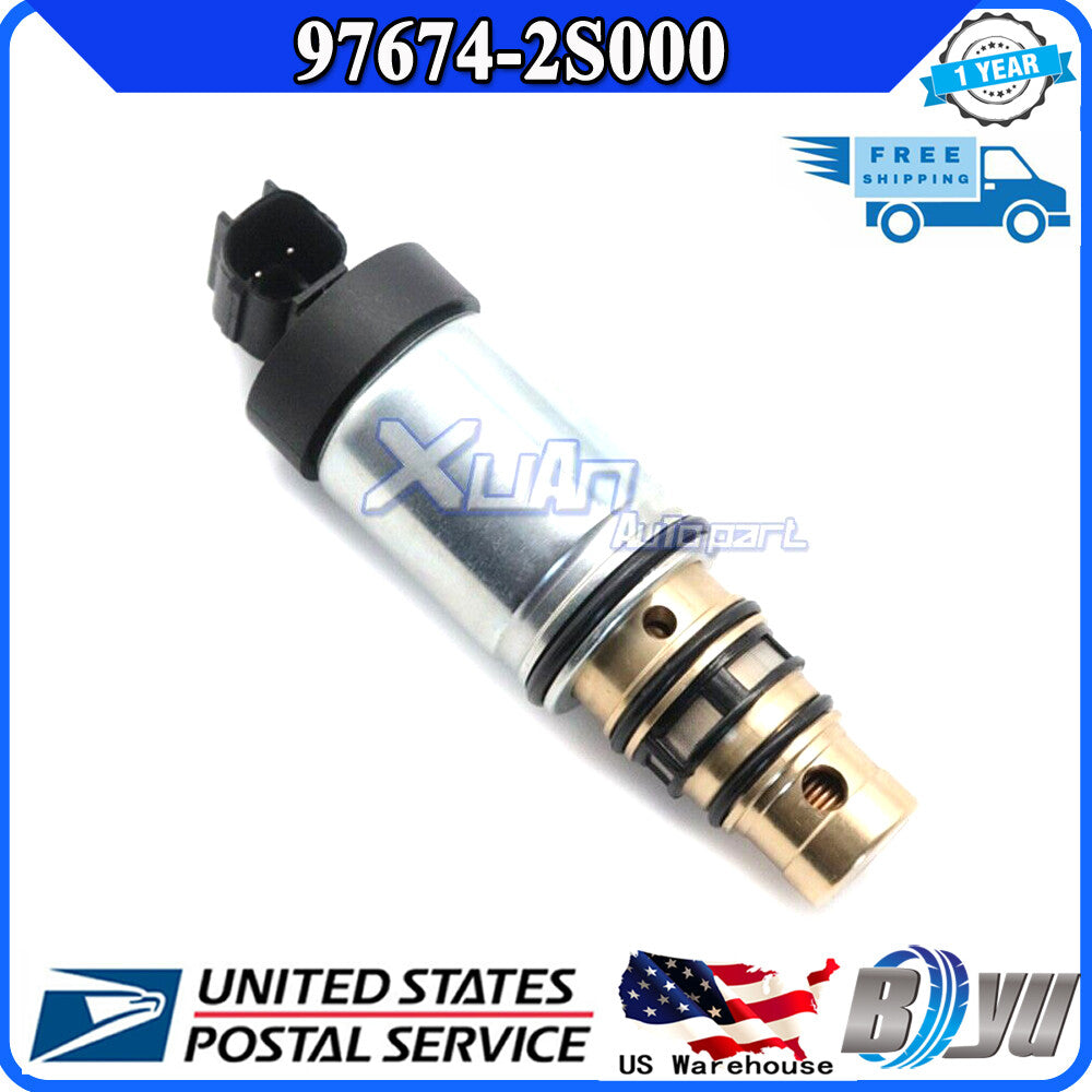 Brand new air conditioning compressor solenoid valve, US stock, suitable for Volvo , for Hyundai , for Kia K900, Rio PXC16 Q