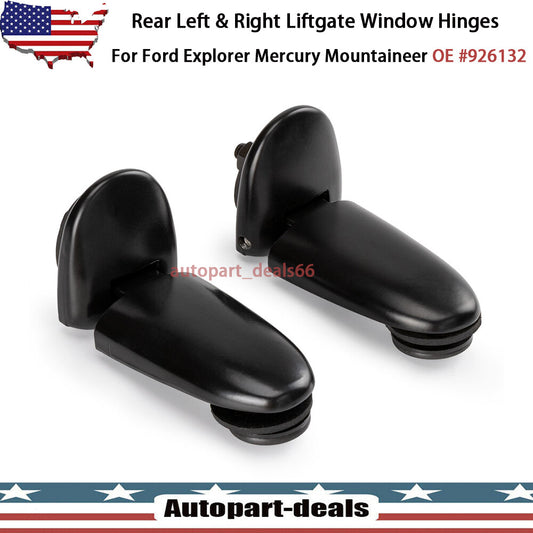 2Pcs Rear Back Door Tail Gate Glass Window Hatch Hinge  for ford  Explorer Sport Q
