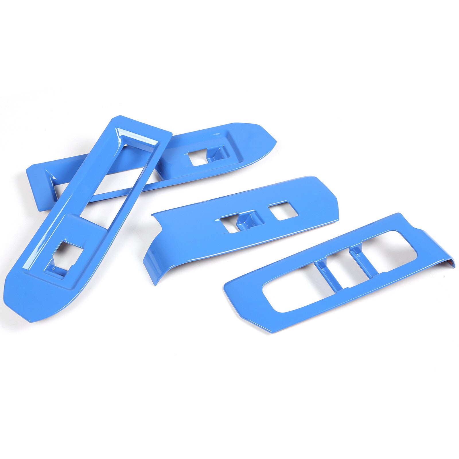 Blue Car Window Lift Lock Panel Cover Trim Kit for Tacoma 2024 n
