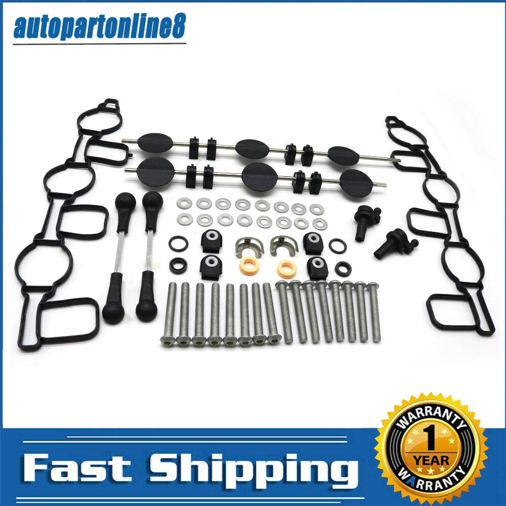 1set Intake Manifold Swirl Flaps Gasket Kit for A4 Q5 Q7 for VW 2.7 3.0TDI 059129711 Q
