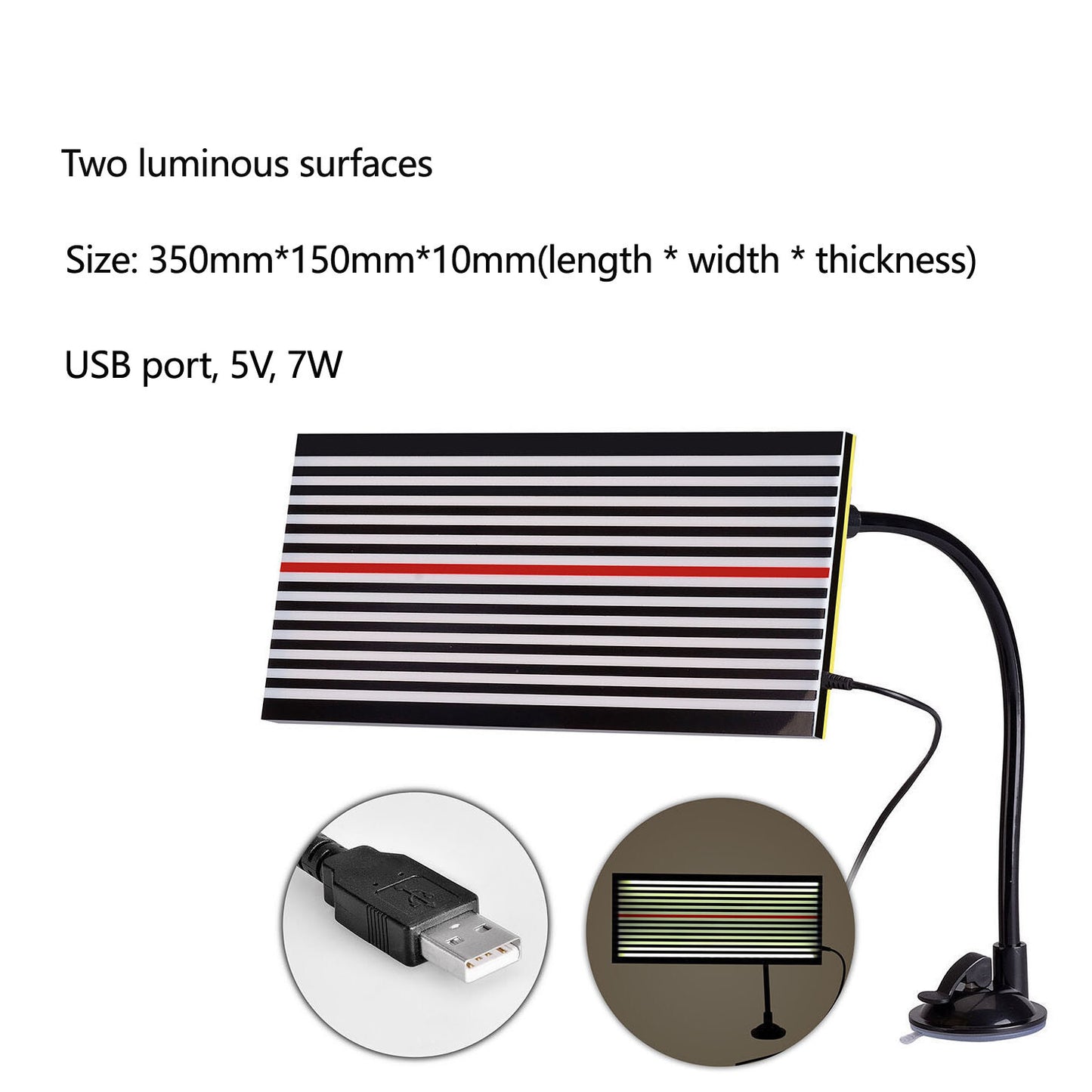 Line Panel Light Dent Repair Tools Dent Finder Used To Remove Car Body Dent v