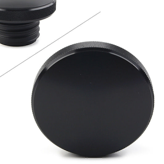 Vented Fuel Tank Gas Cap Cover Fit for Harley Dyna Road King Heritage Softail Black Q