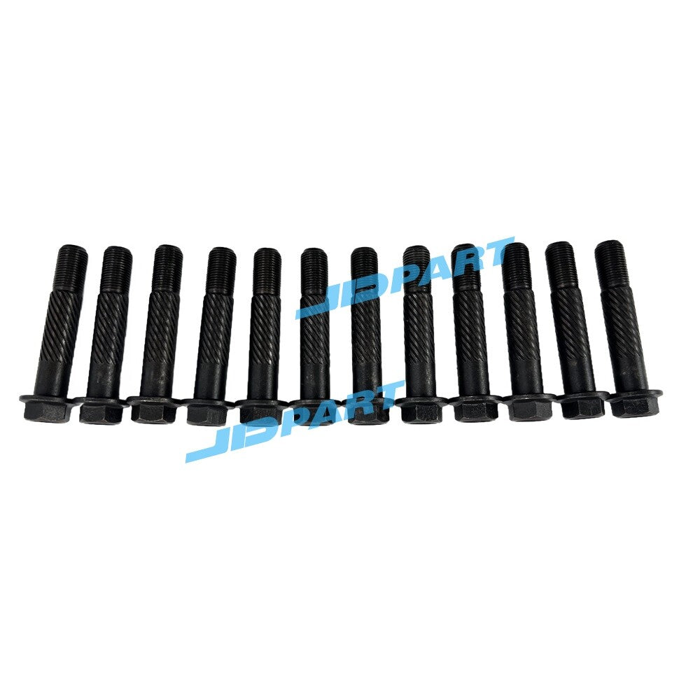 12-piece C9.3 connecting rod bolts for Caterpillar engine parts -