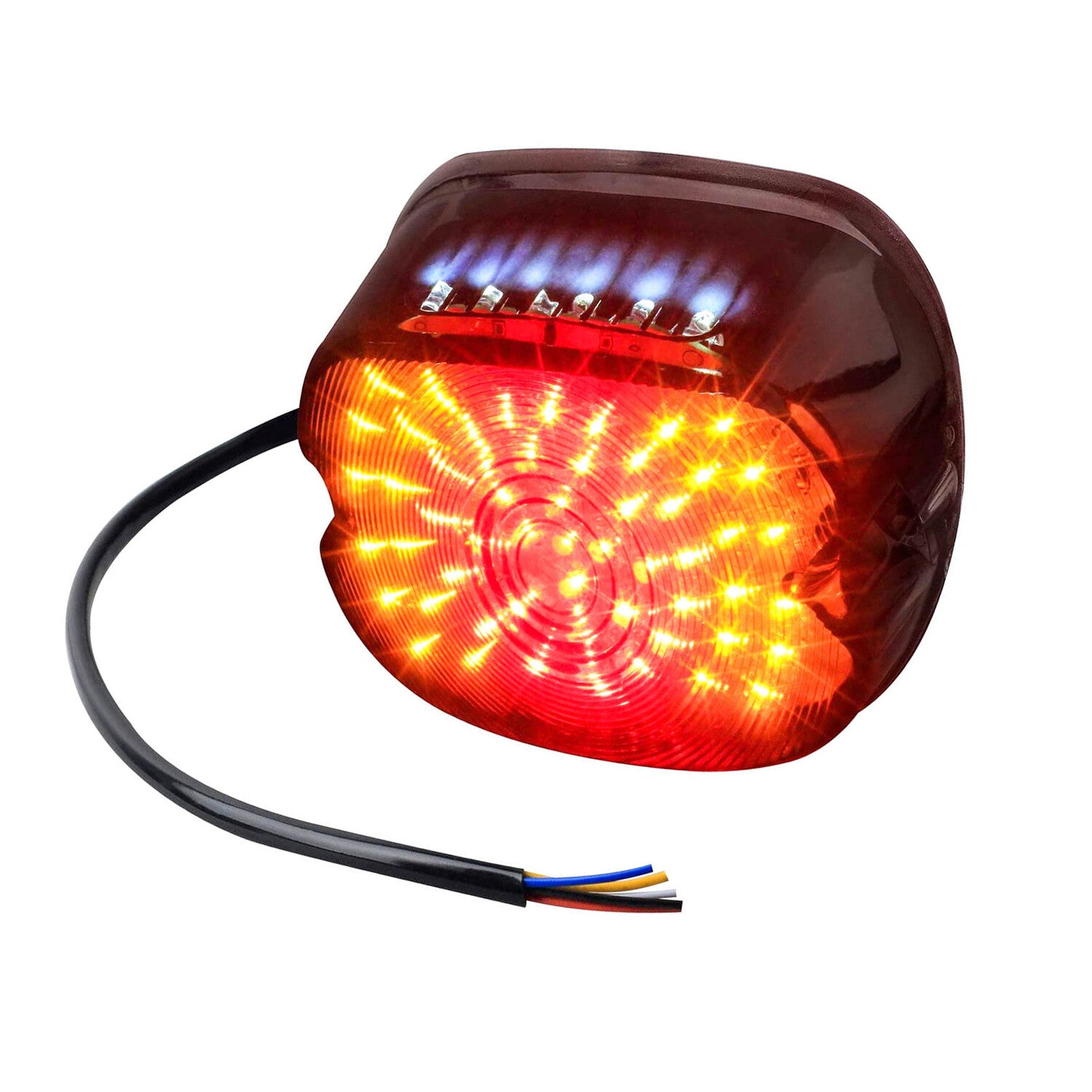 Smoke LED Tail Light Brake Turn Signal for Harley Touring Dyna Softail Sportster