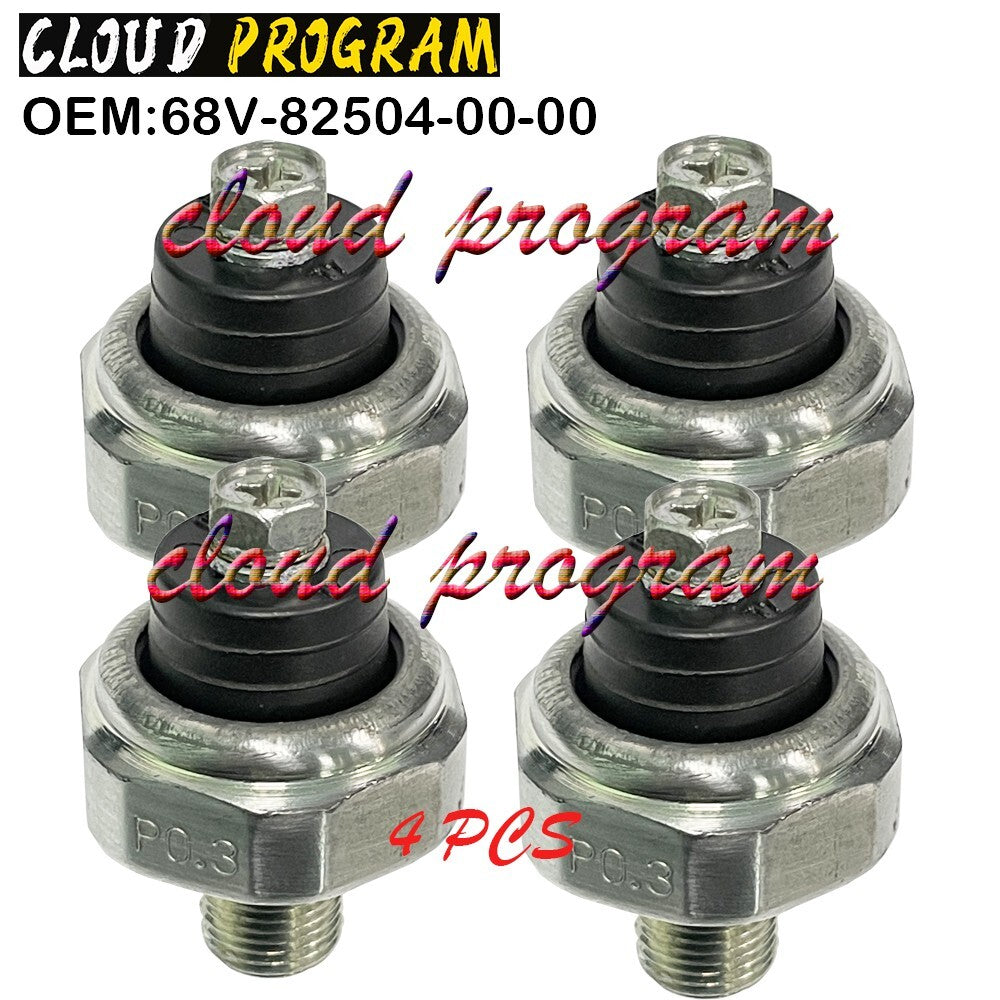 68V-82504-00-00 4pcs Oil Pressure Switch For 02-19 for Yamaha FX VX PWCs & Jet Boats v