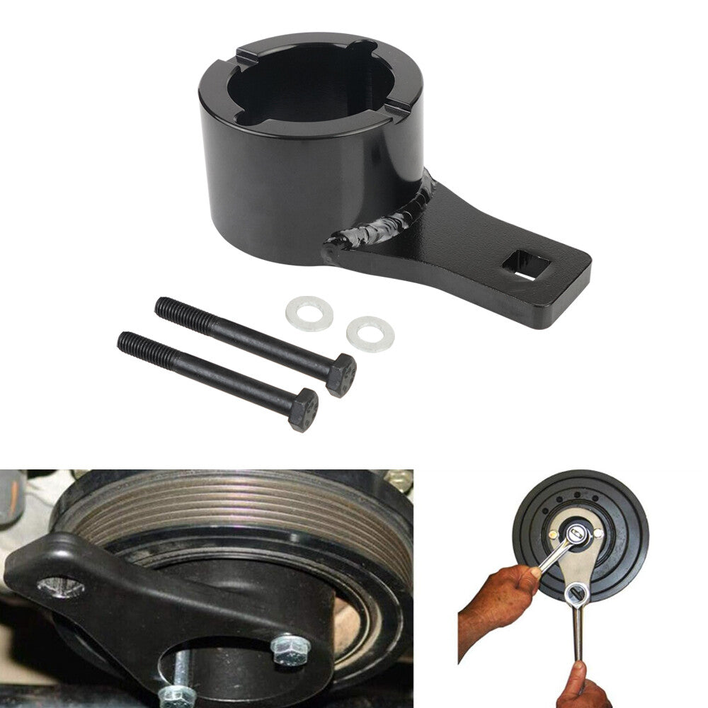 for Lexus for Toyota Harmonic Damper Pulley Holding Tool Set Crankshaft Crank Holder Q