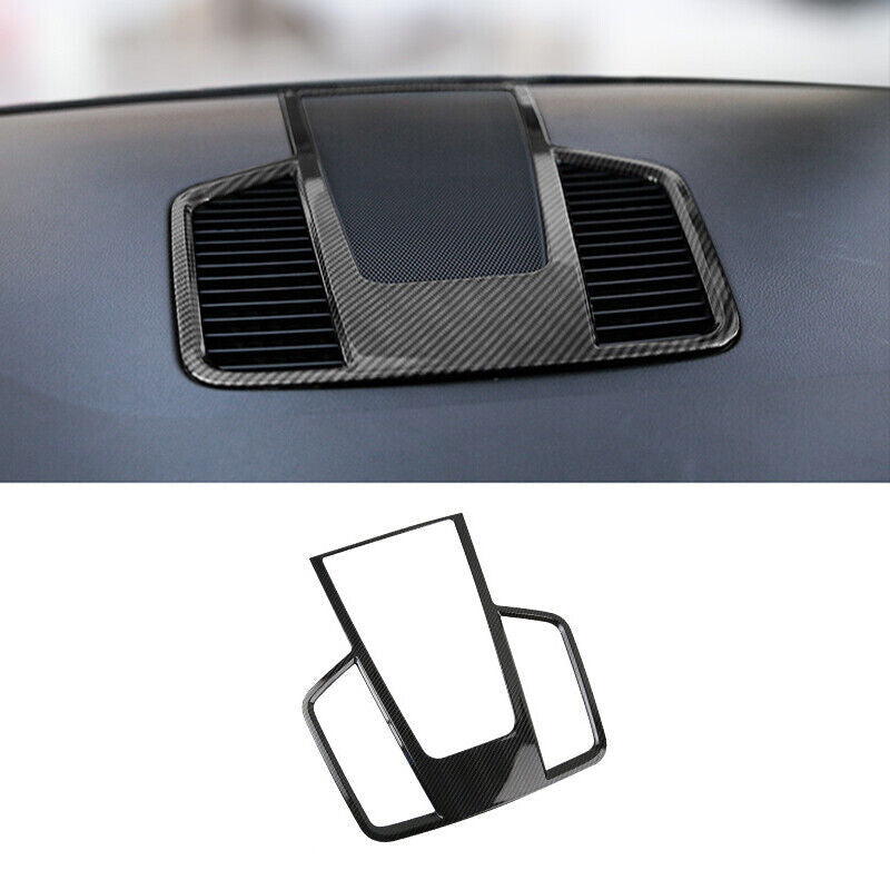 for Honda Accord 2018-2022 Rear Air Outlet Vent Panel Cover Trim Stainless Black v