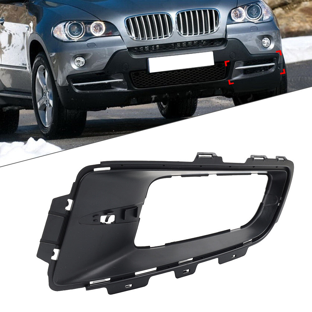 Front Bumper Grille Bezel Fog Light Cover for BMW X5 E70 2006-2010 06