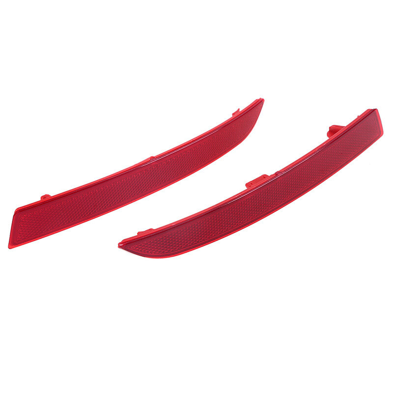 1 Pair Rear Bumper Reflector Signal Lens for BMW 5 Series F10 F18 LCI 2014-2017