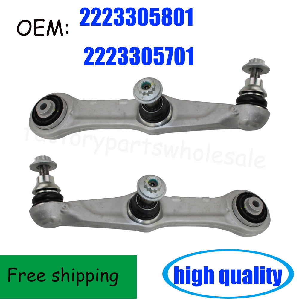 2pcs Front Left & Right Lower Rearward Control Arms for Benz W222 X222 S500 S450 n