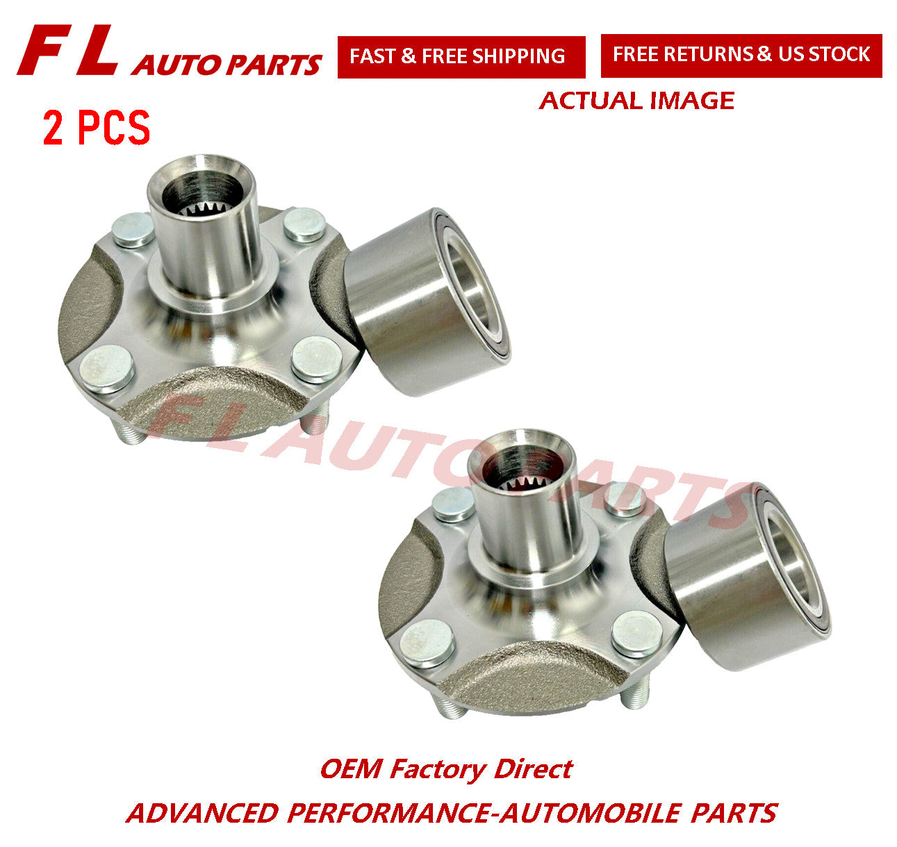Front Wheel Hub  Bearing for Mitsubishi Mirage Mirage G4 2014 2015 2016 2017 2