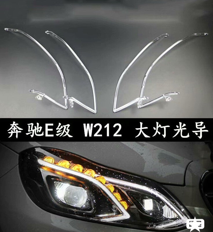 Repair LED DRL STRIP Tube Projector Headlight Replacement for Mercedes W212 E v