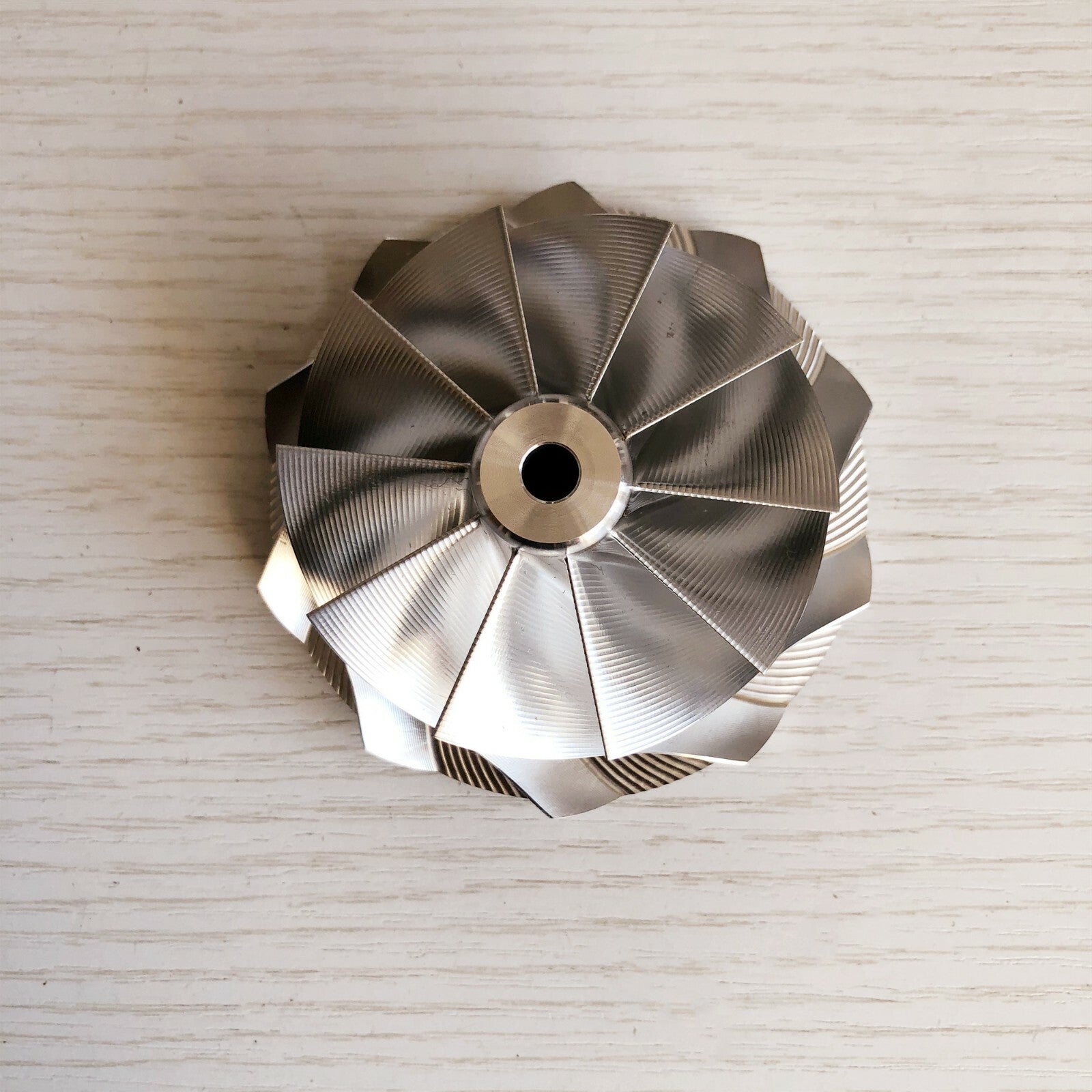 GT3582R GEN ll 65.70/82.46 mm 10+0 blade spot milling blank compressor wheel