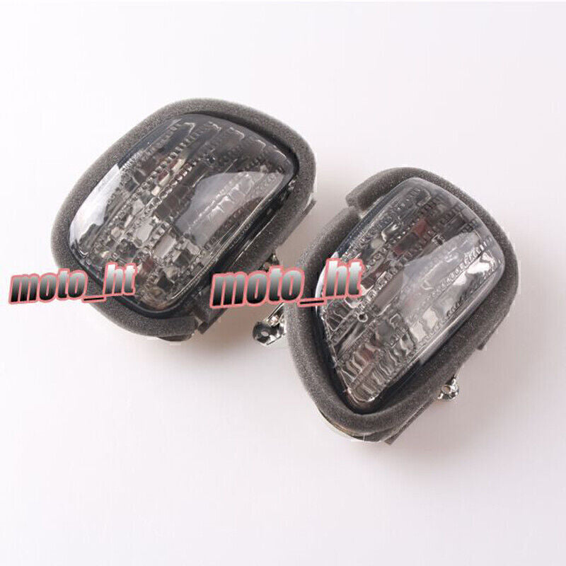 Smoke Front Turn Signal Light Lens Cover for HONDA GL1800 GOLDWING 2001 2002-10 Q