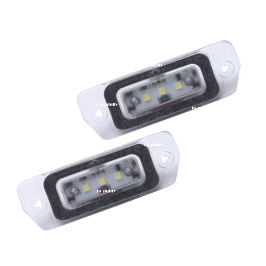 2 x LED License Plate Light for Mercedes ML GL R Class W164 W251 A-251-820-01-66 Q