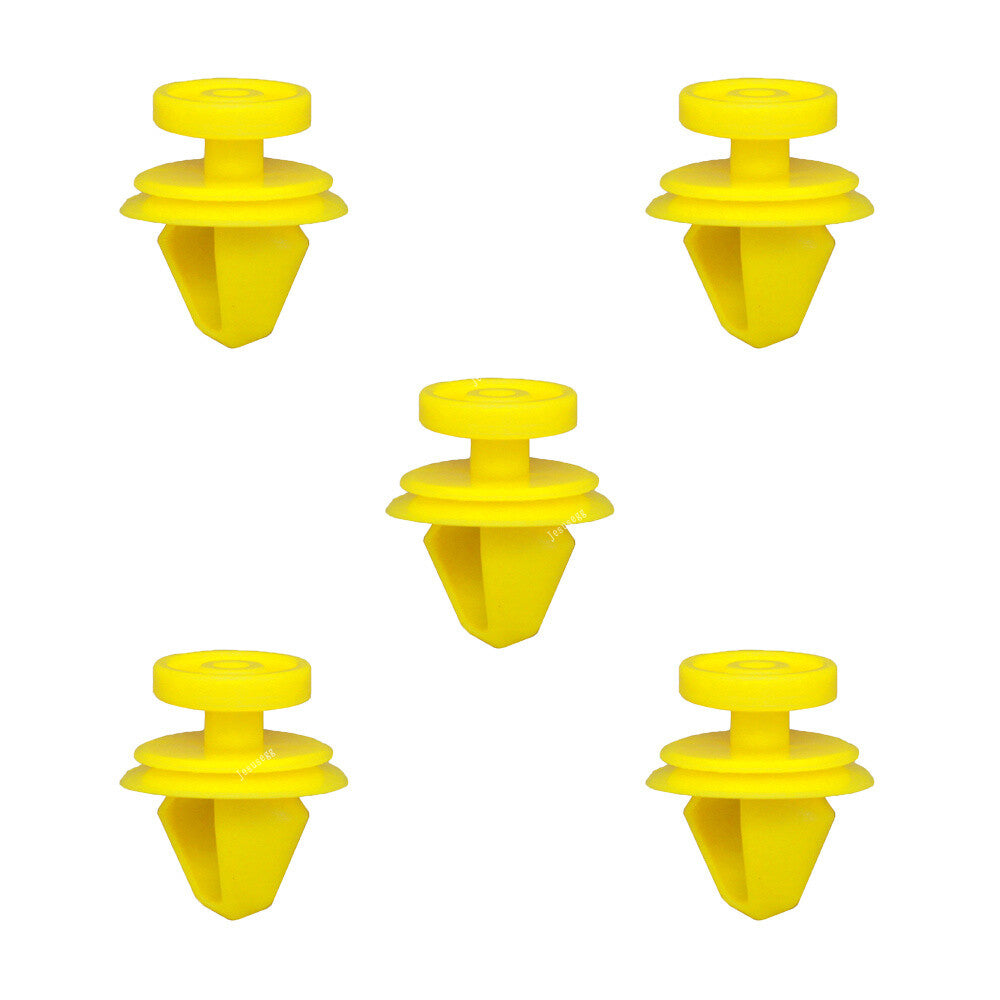 5 Pcs Plastic Trim Clips for Side Skirts Sill MouldingsRocker Cover for Jaguar