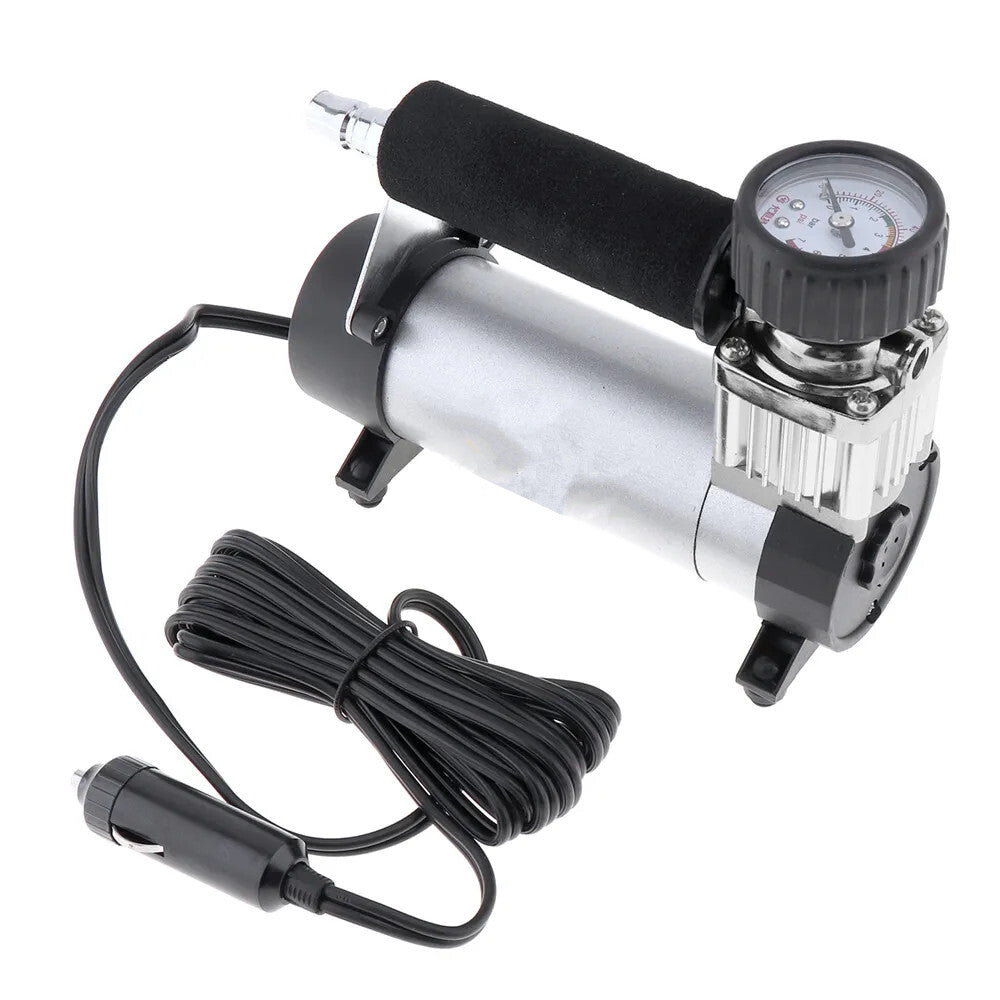 Portable DC 12V Auto Car wheel Tire Inflator Air Compressor Inflatable Pump Tool