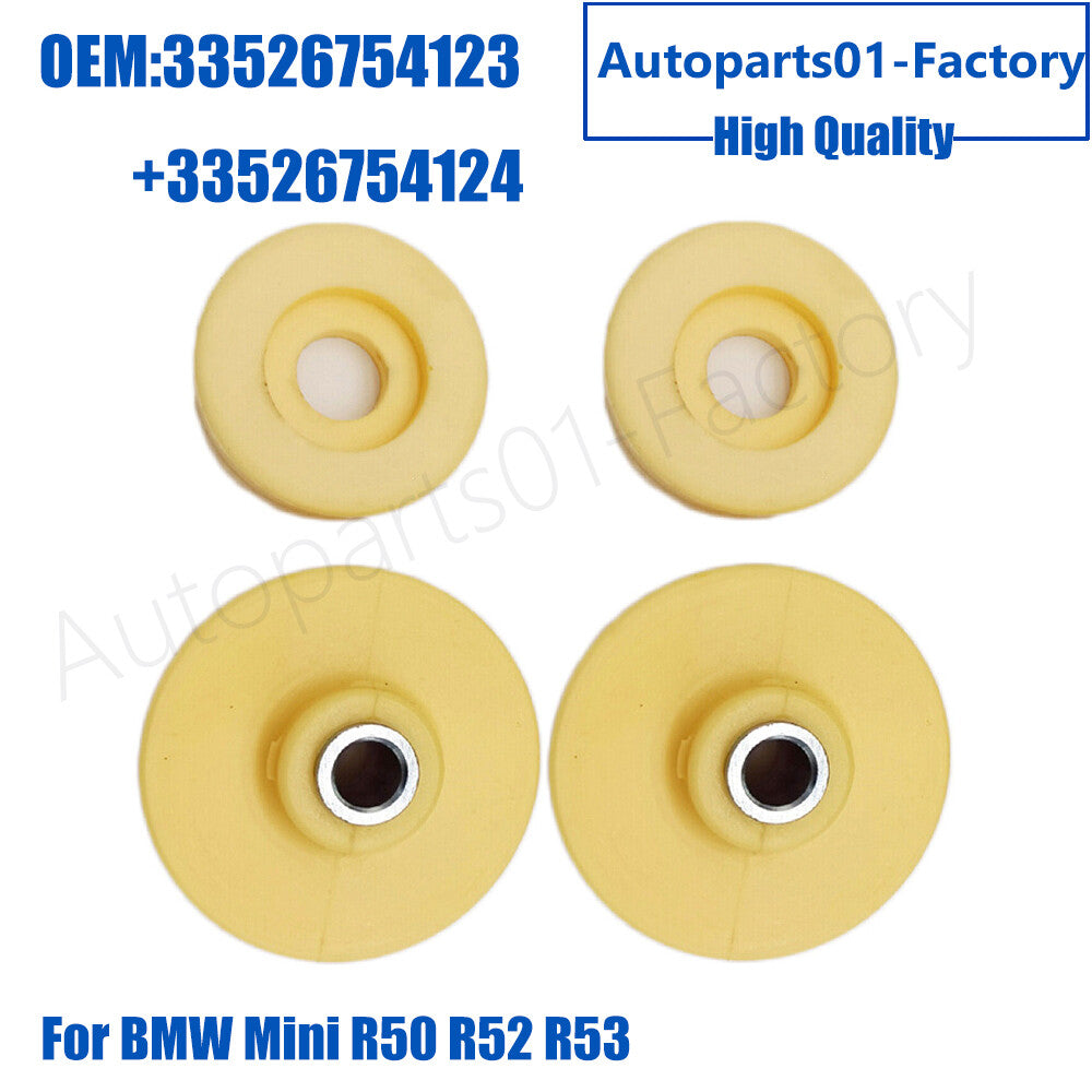 2Set Rear Upper Left+Right Shock Mount Bushing for BMW for Mini R50 R52 R53