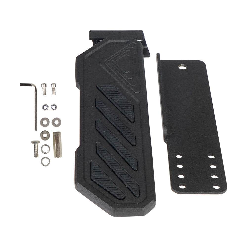 1Pc Driver Side Pedal Foot Rest Pad for Jeep for Wrangler JL JT 2018-2022 Black