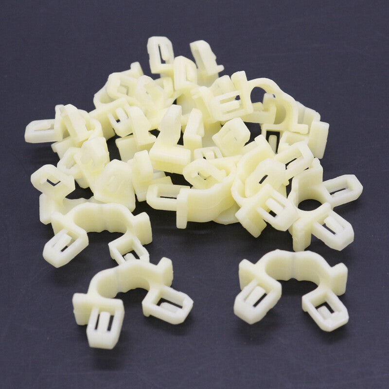 10-piece set of tailgate and trunk trim panel fixing clips for Fiat 51769148 Q