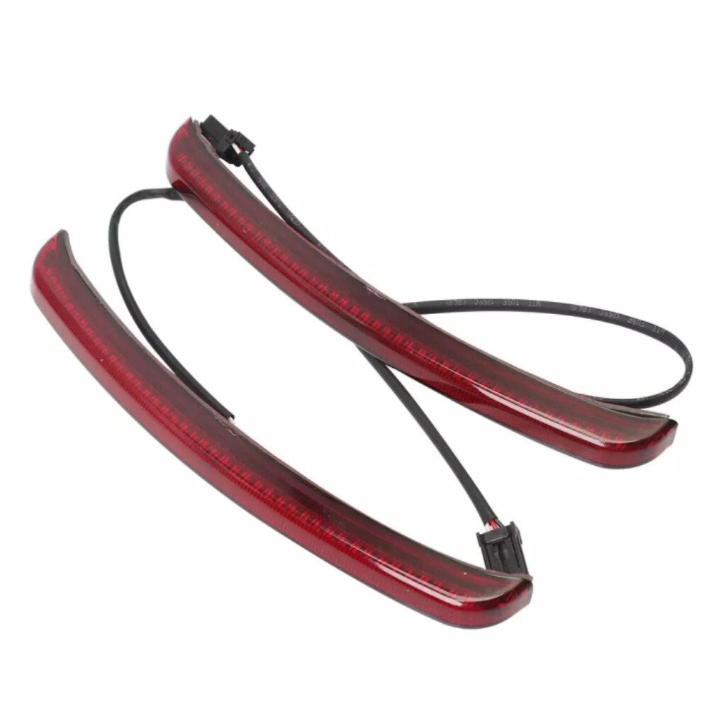 2x LED Rear Fender Brake Tail Light Turn Signal for Harley Touring Street Glide