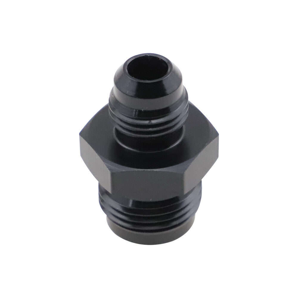 1-Pack - 8AN to 6AN Male Gearbox Alliance Black Aluminum