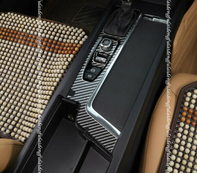 for Volvo XC60 2018-2021 Carbon Fiber ABS Central Console Gear Shift Panel Cover