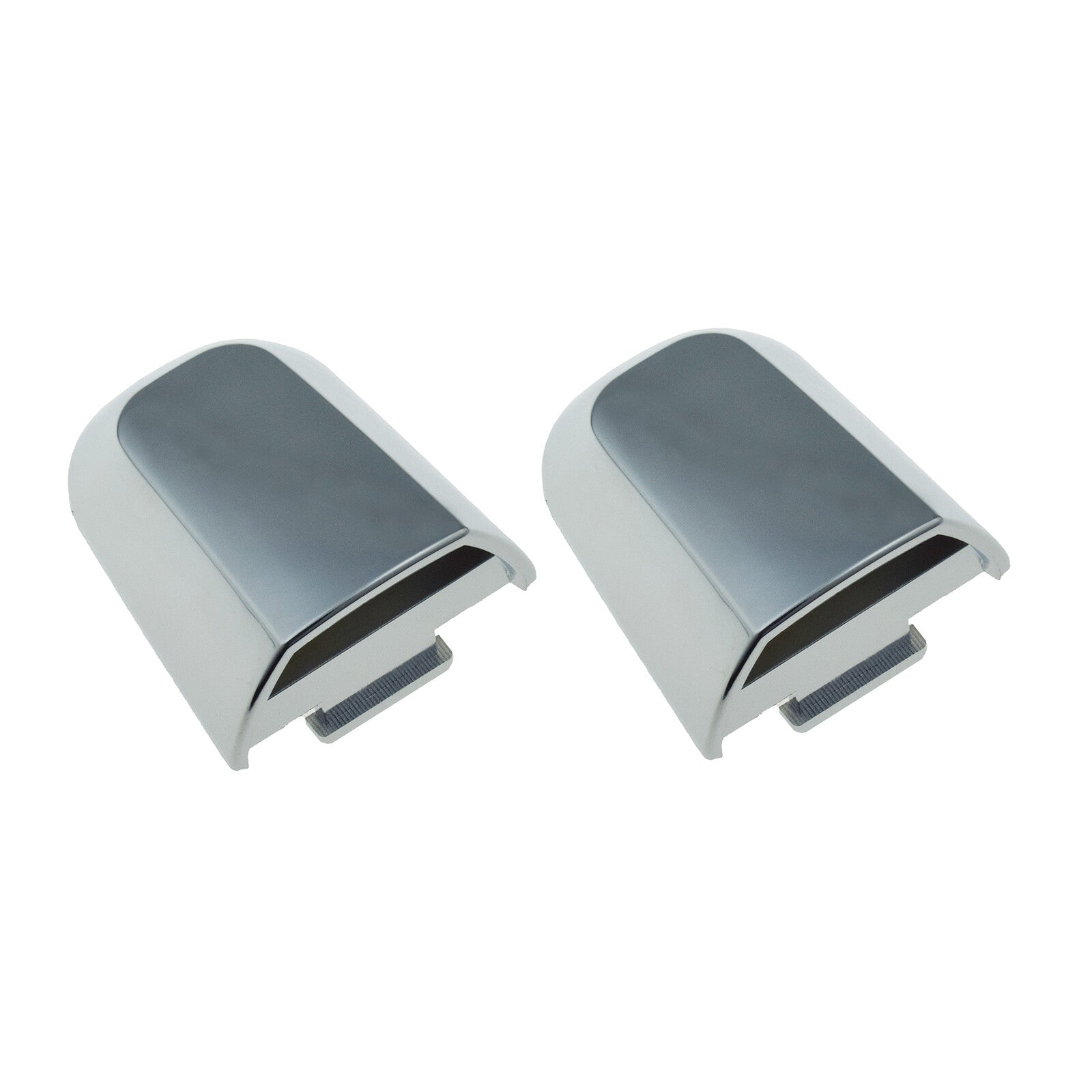 Chrome plated rear left and right exterior door handle covers suitable for Montero L200- v