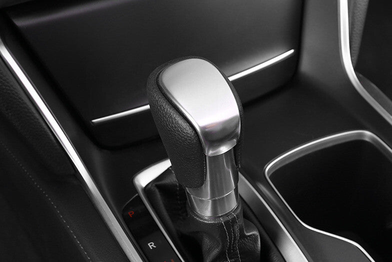 Gear Shift Knob Head Cover Trim for Honda Accord 10TH 2018-2022 Silver Titanium