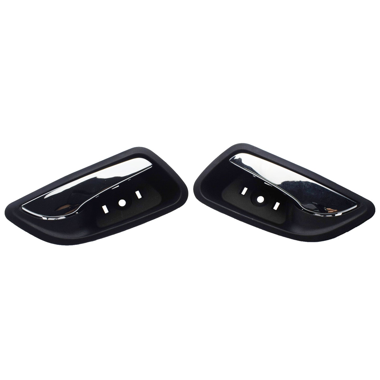 Chrome interior door handles on the front and rear of the 2011 for Cruze - 15 n