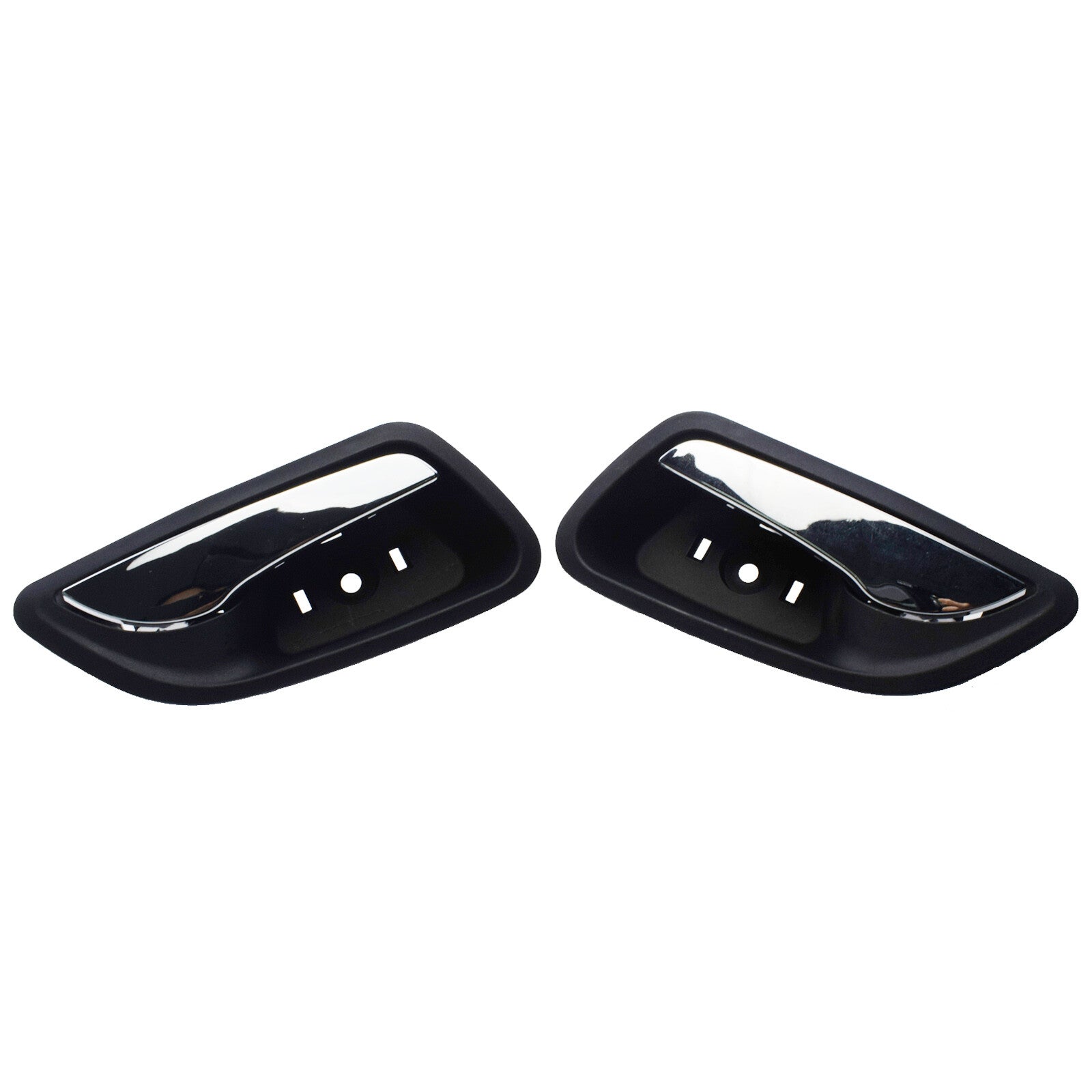 Chrome interior door handles on the front and rear of the 2011 for Cruze - 15 n